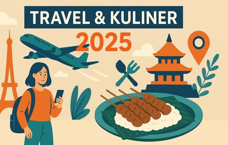 Travel & Kuliner 2025: Tren Wisata Baru dan Sajian Kuliner yang Jadi Favorit Dunia kuliner travel