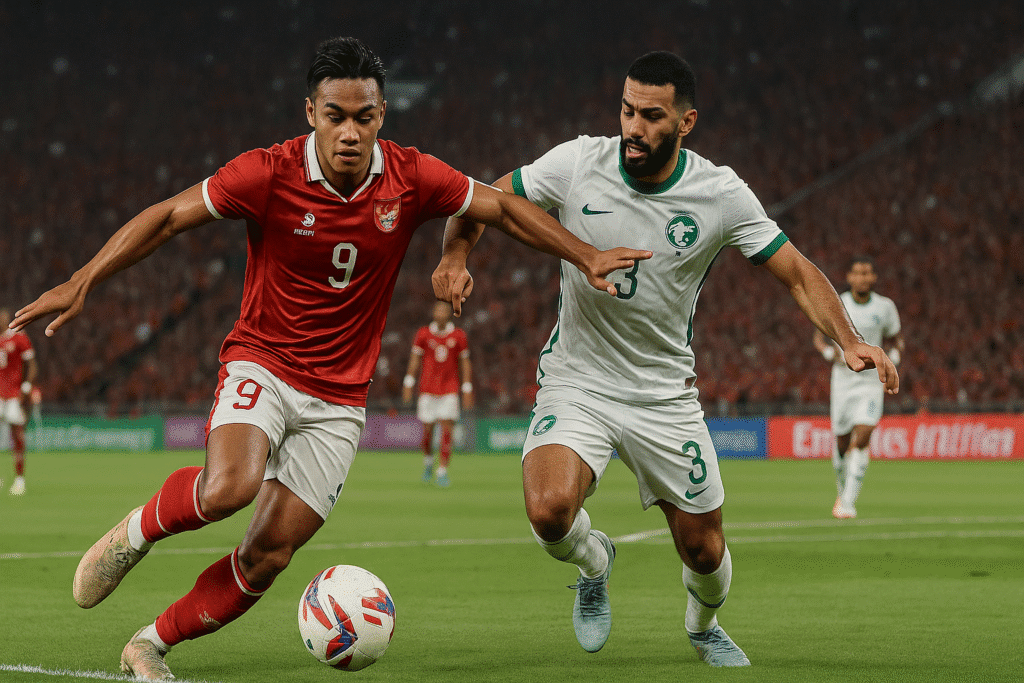 Syarat Indonesia Lolos ke Piala Dunia 2026: Masih Ada Peluang Meski Kalah dari Arab Saudi benturan sengit di gelora bung karno