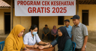 cek kesehatan gratis di desa