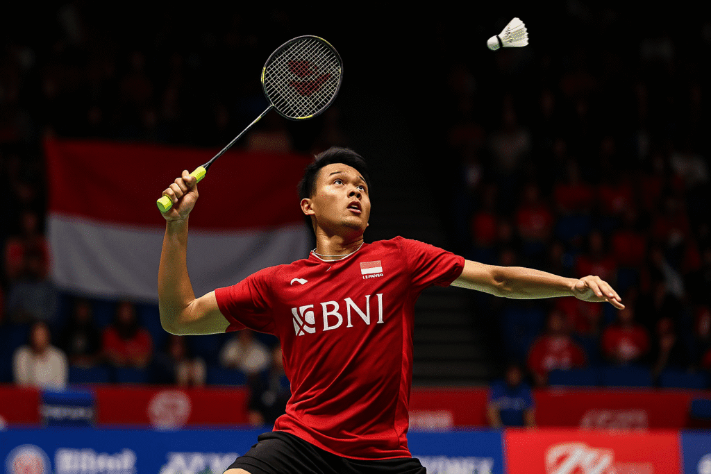 Bulu Tangkis 2025: Perjuangan Atlet Indonesia di Turnamen Dunia dan Target Emas Berikutnya dukungan penuh suporter indonesia untuk atlet bulu tangkis di 2025.