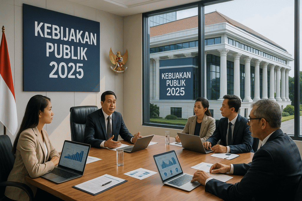 Kebijakan Publik 2025: Strategi Pemerintah Dorong Ekonomi & Kesejahteraan Masyarakat inovasi layanan publik digital bagian dari kebijakan 2025.