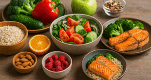 Pola makan sehat 2025 dengan menu bergizi seimbang.