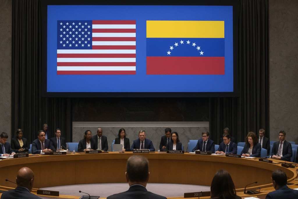 rapat dewan keamanan pbb