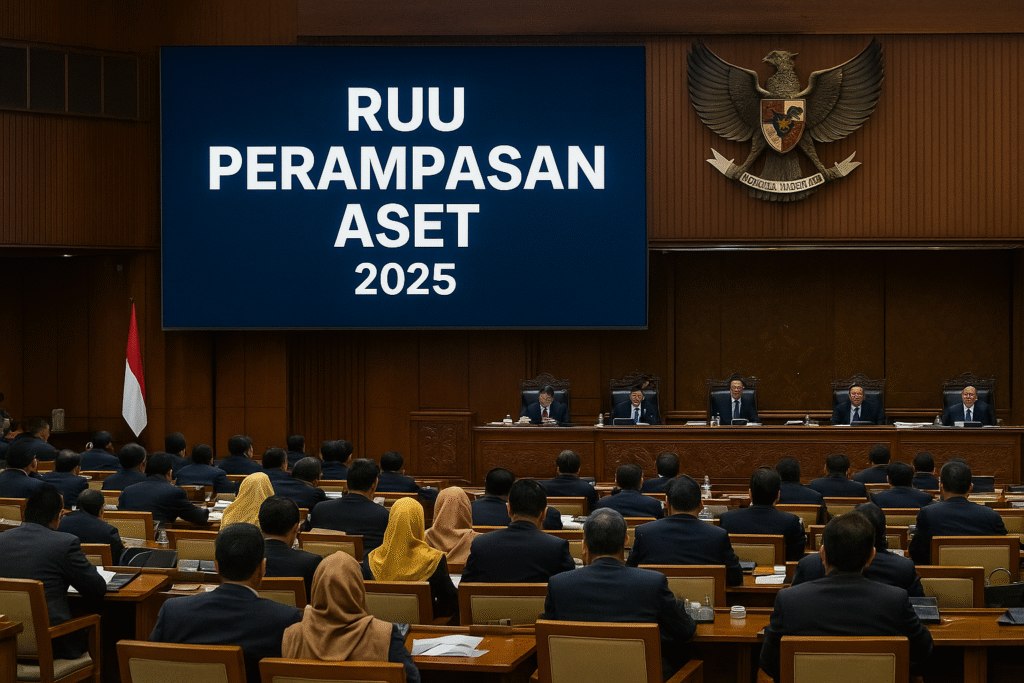 DPR & Pemerintah Sepakat Masukkan RUU Perampasan Aset ke Prolegnas 2025: Langkah Baru Perang Melawan Korupsi sidang dpr membahas ruu perampasan aset