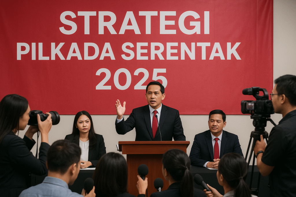 Pilkada Serentak 2025: Strategi Jitu Partai Politik Merebut Kursi Kepala Daerah strategi pilkada serentak 2025