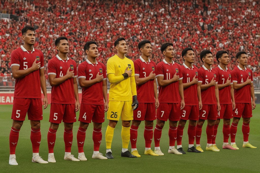 AiErick Thohir Minta Maaf Usai Timnas Gagal Lolos Piala Dunia 2026 tim nasional indonesia bersiap bertanding