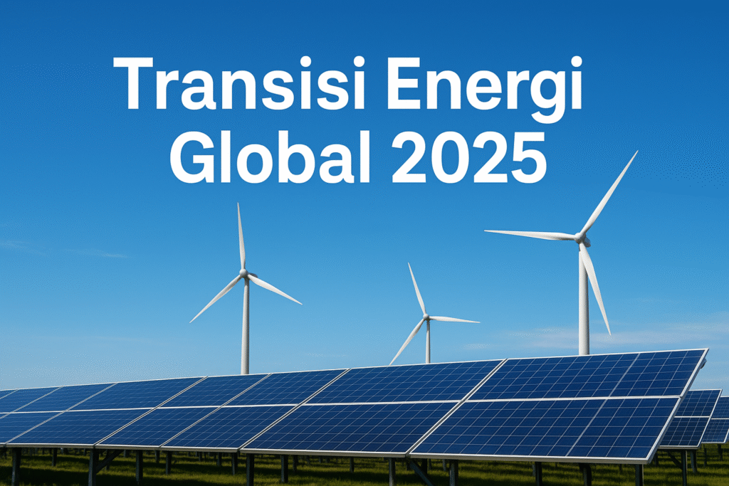 Revolusi Hijau Dunia: Transisi Energi Global Menuju Ekonomi Pasca Fosil transisi energi bersih 2025